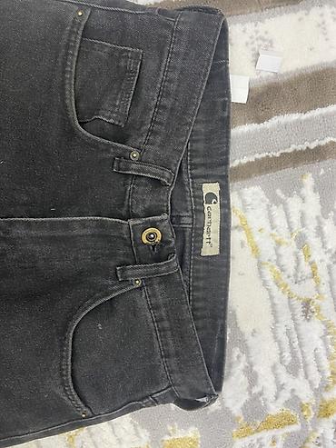 Черные джинсы Carhartt - Классическая пятикарманная модель: два