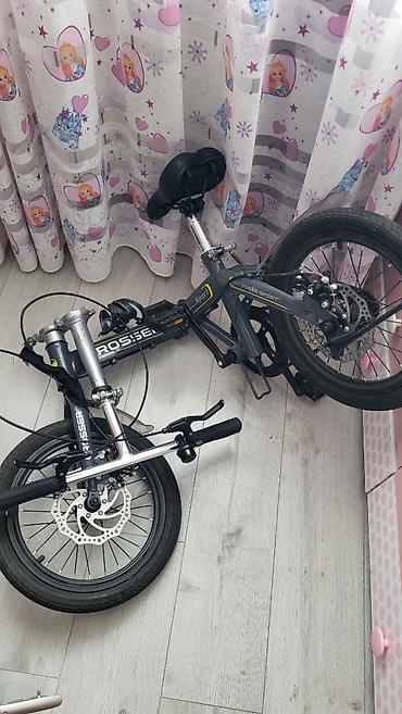 islenmis velosiped: Crosser qatlanan şəhər velosipedi. Qızım sürüb. Yeni kimidir. 16lıq — 1