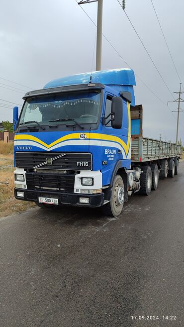 тягач вольво: Тягач, Volvo, 1997 г., Бортовой