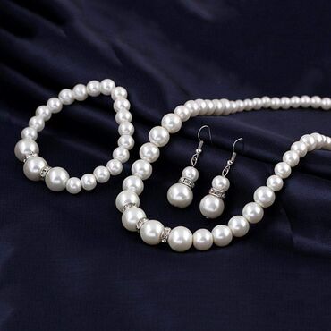Setovi nakita: Set: Minđuše, Ogrlica, Narukvica — 2
