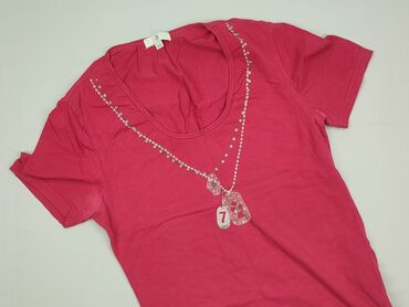 hm czarna koszulka: H&M, Women`s T-shirt, L (EU 40)
