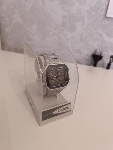 Aksesuarlar: Casio World Time – rəqəmsal qol saatı (A E-1200 seriyası üslubunda) - — 3