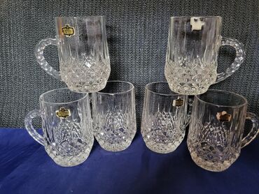 Čaše: Solje univerzalne,kristal,led kristal Zajecar. 70te. Solje su — 7