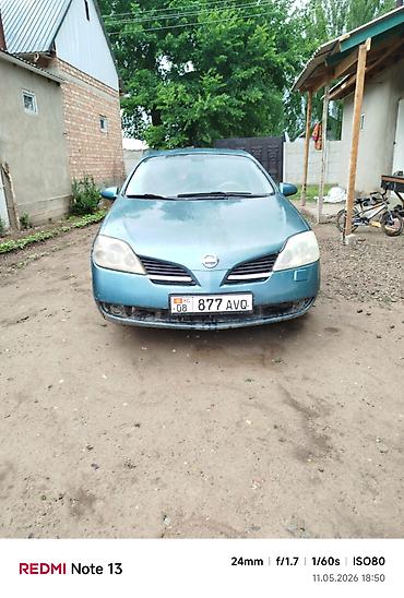 skyline gtr: Nissan Primera: 2002 г., 1.8 л, Седан — 5