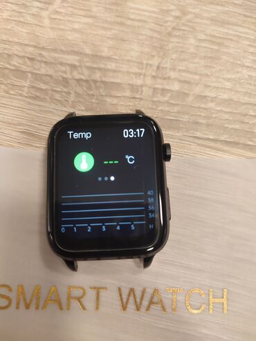 Smart saatlar: İşlənmiş, Smart saat, Sensor ekran, rəng - Qara — 5