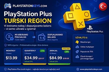 xbox igrice prodaja: 🎮 PlayStation Plus – Turski Region 🇹🇷 Želite najpovoljniji — 1