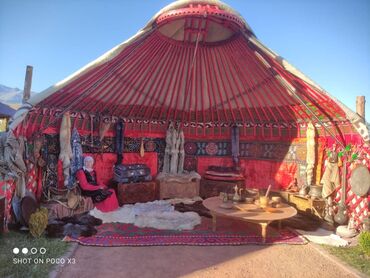 Аренда юрт: Аренда юрты, Каркас Деревянный, 65 баш, Казан, Посуда, С полом — 7