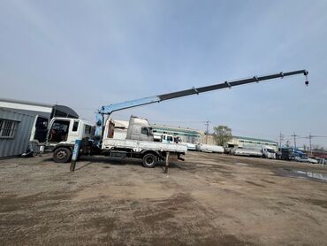 купить грузовой манипулятор: Услуги манипулятора Грузоподъемность крана 7 тонн Вылет стрела 17