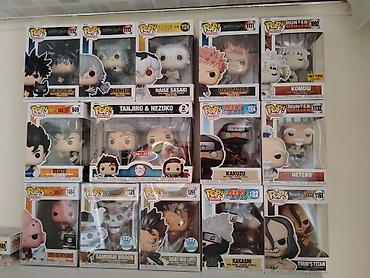 Funko Pop! Anime kolleksiyası – müxtəlif məşhur anime seriyalarından