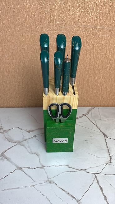 Ножи: Набор ножей (9 предметов) Имеется также в других расцветках ❗️Цена at lalafo.kg — 2 Ножи: Набор ножей (9 предметов) Имеется также в других расцветках ❗️Цена — 2