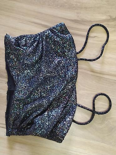 Topovi: Prodajem potpuno nov metalik srebreni top,original "Zara" . prelep — 12