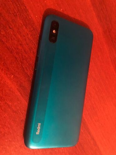 телефон пульт: Xiaomi, Redmi 9A, Б/у, 64 ГБ, цвет - Голубой, 2 SIM