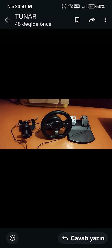 rdr 2 disk: Oyun sükanı və pedallar dəsti - Komplekt: sükan, iki pedallı pedal — 2