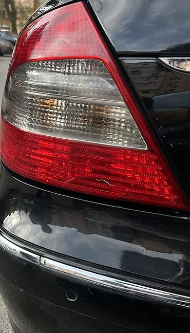 w211 bamper: Halogen, Mercedes-Benz 2007 il, Orijinal, İşlənmiş — 2