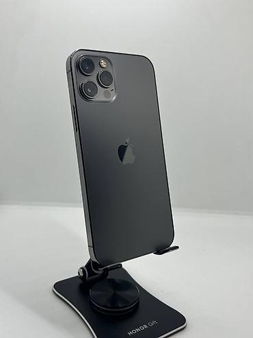 IPhone 12 Pro, Б/у, 256 ГБ, Графит, Защитное стекло, Чехол, 75 % at lalafo.kg IPhone 12 Pro, Б/у, 256 ГБ, Графит, Защитное стекло, Чехол, 75 %