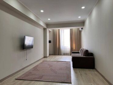 аренда квартиры под офис в центре: 2 бөлмө, 93 кв. м, Элитка, 10 кабат, Евроремонт