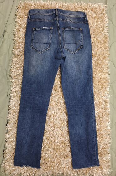 Farmerke: Ženske farmerke Staff Jeans– tamno plavi denim sa blagim „washed“ — 3