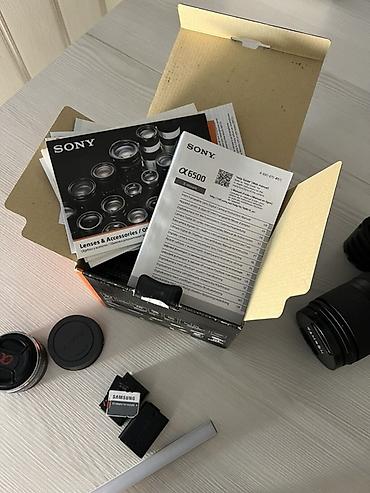 чехлы накидки: Беззеркальная камера Sony α6500 с объективом sony 16mm 2.8 Основные — 6