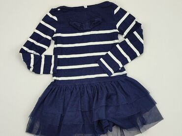 sukienka szyfon midi: Sukienka, Coccodrillo, 4-5 lat, 104-110 cm, stan - Dobry