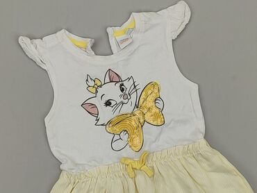 białe bluzki z nadrukiem: Dress, Disney, 1.5-2 years, 86-92 cm, condition - Very good