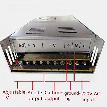 woofer za auto: NAPAJANJE 220V AC NA 36V DC 400W | Ovaj adapter je namenjen za — 1