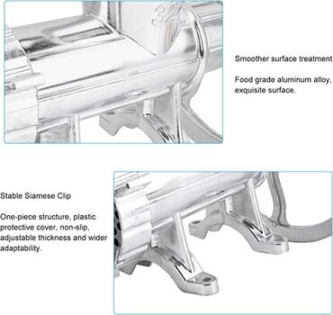 Mašine za mlevenje mesa: Ručna mašina za mlevenje mesa. Novo Model: 32 Zemlja porekla — 6