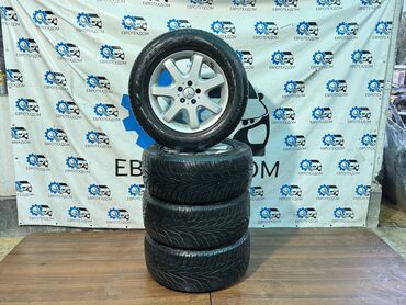 Шины: Колеса в сборе 275 / 55 / R 17, Всесезонная, Б/у, Комплект, Легковые, Литые, отверстий - 5