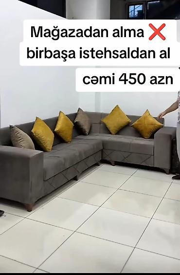 Künc divan dəsti – birbaşa istehsaldan - L formalı künc divan, müasir lalafo.az -da Künc divan dəsti – birbaşa istehsaldan - L formalı künc divan, müasir