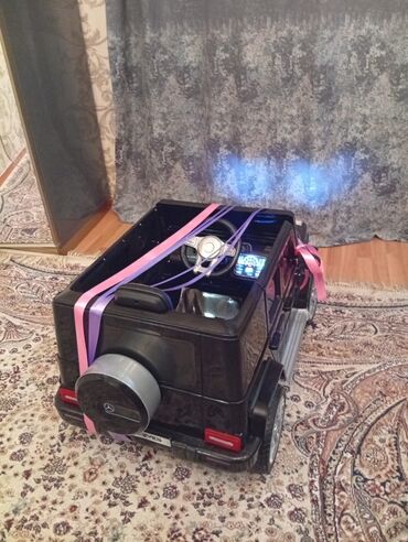 Uşaq üçün elektrik maşınları: Uşaq üçün elektrikli maşın – Mercedes-Benz G-Class (AMG dizayn) - — 4