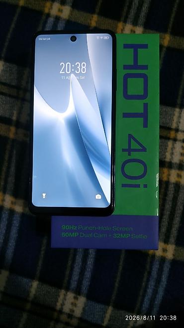 i̇nfinix: Infinix HOT 50i, 128 GB, rəng - Qara, Sensor — 2