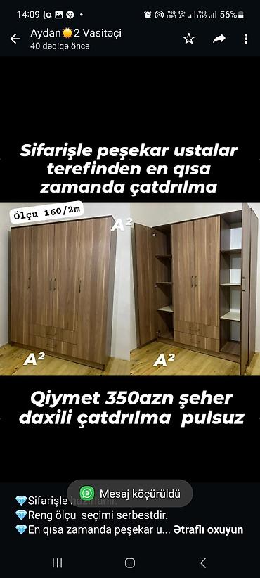 💎Sifarişle hazırlanır. 💎Reng ölçu seçimi serbestdir. 💎En qısa zamanda lalafo.az -da 💎Sifarişle hazırlanır. 💎Reng ölçu seçimi serbestdir. 💎En qısa zamanda