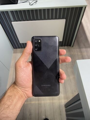 Samsung: Samsung Galaxy A02 S, rəng - Qara, İki sim kartlı