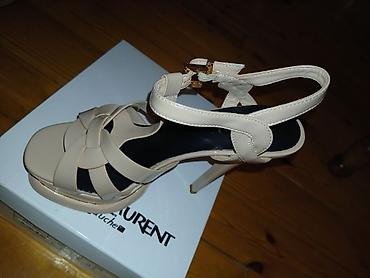 ysl ayaqqabi: YSL, Ölçü: 37, rəng - Bej, Yeni — 2