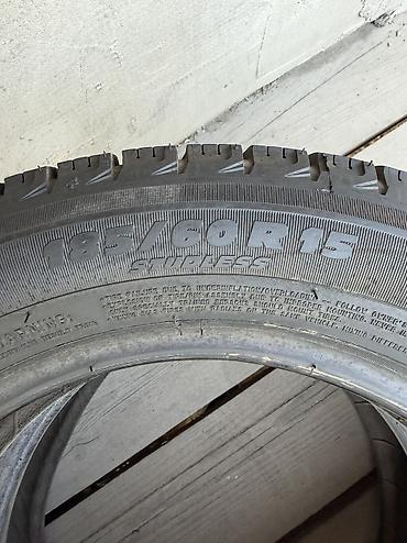 ling long: Шины 185 / 60 / R 15, Зима, Б/у, Пара, Легковые, Китай, Michelin — 3