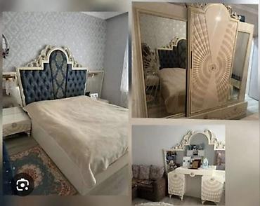 yataqlar: Klassik üslubda yataq otağı dəsti Tərkibi: - İki nəfərlik çarpayı — 1