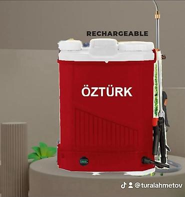 Alətlər: ÖZTÜRK akkumulyatorlu çiləyici – bağ, istixana və sahələr üçün praktik — 2