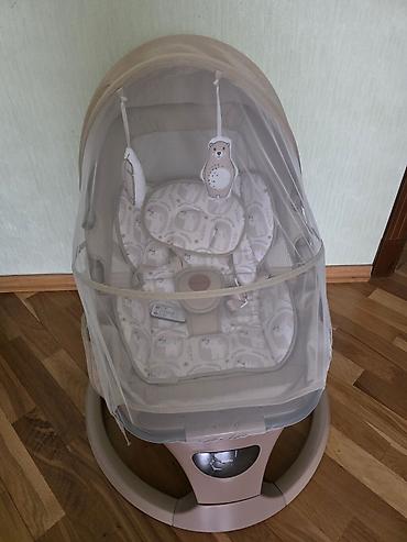manej beşik: Uşaq üçün elektrikli beşik-swing Elektron Nenni sadece 1 ay istifade — 1