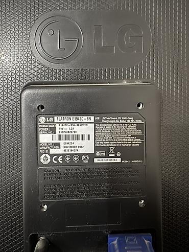 монитор комп: Монитор, LG, Б/у, LED, 18" - 19" — 4