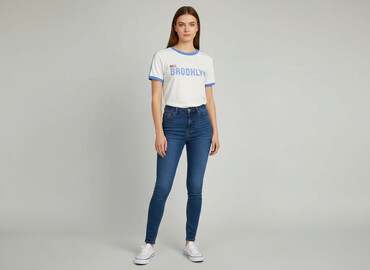nocta t shirty: Stradivarius, Футболка жіноча, розмір XS