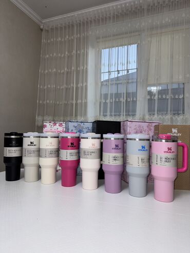 Стаканы: Термокружка Stanley😍😍😍 В НАЛИЧИИ все цвета Объем 1,18л и 0,8л Также — 1