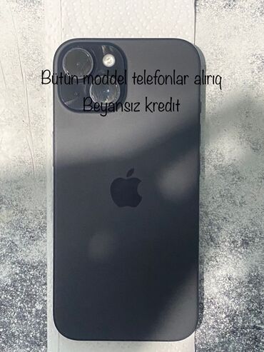 ayfon 12 qiymeti: IPhone 15, 128 GB, Qara, Zəmanət, Kredit, Hissə-hissə ödəniş