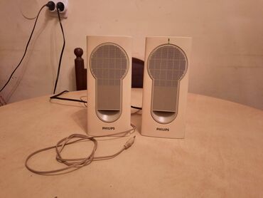 Zvučnici, slušalice i mikrofoni: Philips zvucnici za kompjurer,desktop racunar Ispravni, malo zuji — 9