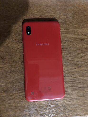 galaxy a52: Samsung Galaxy A10, 4 GB, rəng - Qırmızı, Sensor, İki sim kartlı, Face ID