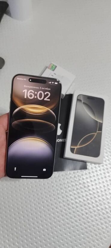 редми нот 10 т: IPhone 16 Pro Max, Жаңы, 256 ГБ, Natural Titanium, Куту, 100 %
