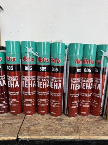 активная пена: Полиуретановая монтажная пена Akfix 805 - Назначение: универсальная