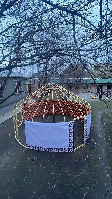 Продажа юрт: Юрта (стационарно-разборная тентовая конструкция круглой формы) - — 8