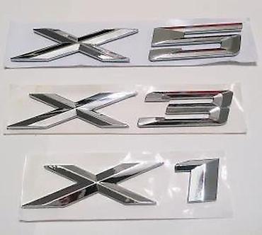 Auto delovi, gume i tjuning: Bmw X5 znak za gepek - samolepljiv. Novi samolepljvi znakovi oznaka. ✨ — 7