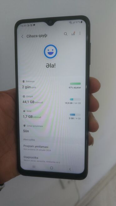 samsung a12 kontakt home: Samsung Galaxy A12, 64 GB, rəng - Qara, Sensor, Barmaq izi, İki sim kartlı