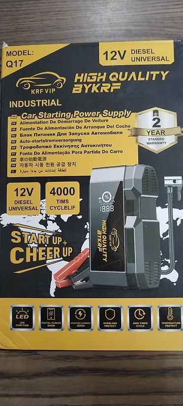 cruze led: KRF VIP BYKRF Q17 avtomobil start-verici (Jump Starter) - Gərginlik — 1
