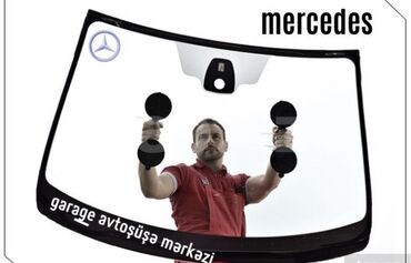 Şüşələr: Lobovoy, ön, Mercedes-Benz Yeni